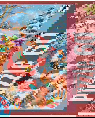 Puzzle: Craciun 60. Rosu