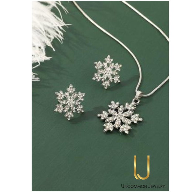 Set zirconiu "Snowflake"