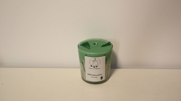 Matcha Latte - lumanare artizanala din ceara de soia