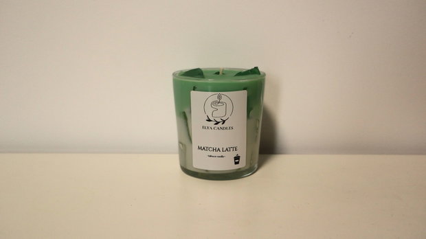 Matcha Latte - lumanare artizanala din ceara de soia