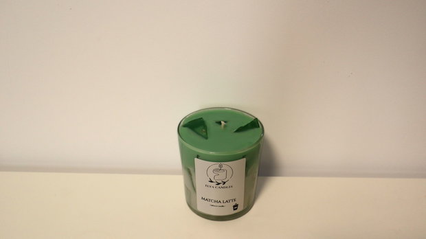 Matcha Latte - lumanare artizanala din ceara de soia