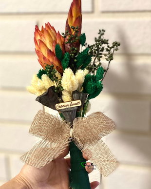 Cadou Crăciun, buchet natural