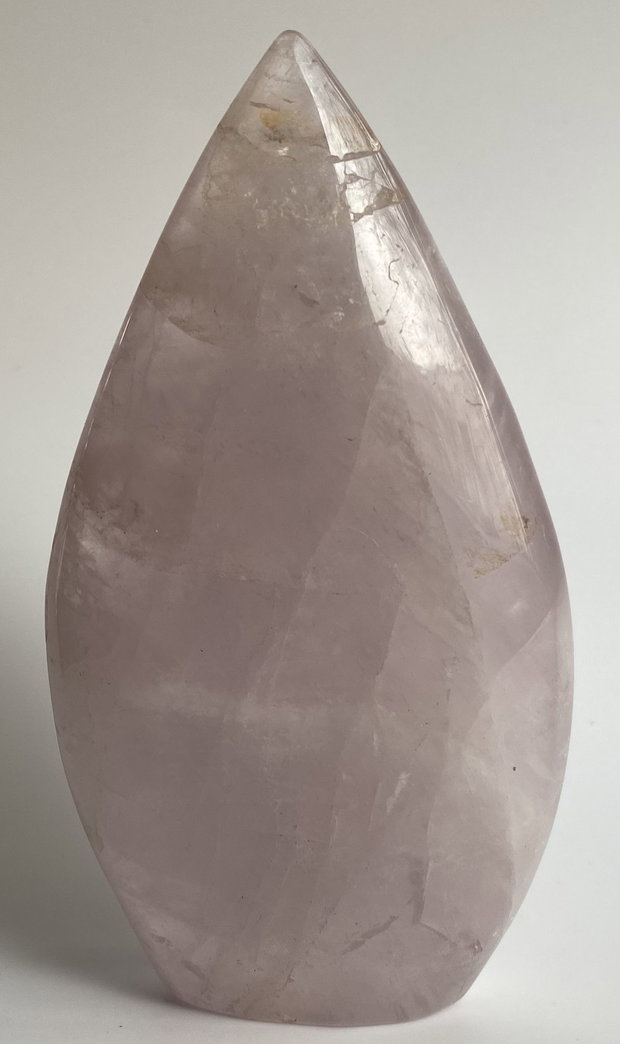 Cuart Roz - Sculptura piatra semipretioasa
