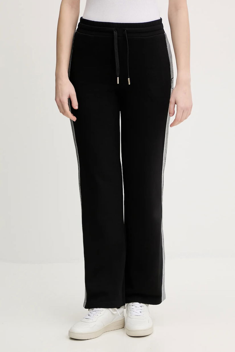 Joop! pantaloni de trening culoarea negru, cu imprimeu, 30100028