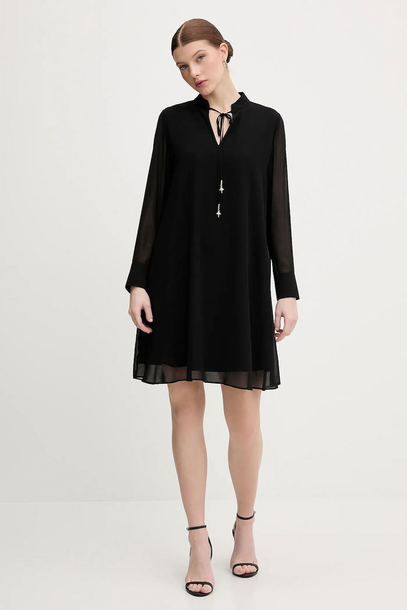 Joop! rochie culoarea negru, mini, oversize, 30101741