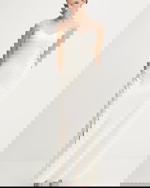 Joop! rochie culoarea bej, maxi, drept, 30100029