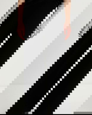 United Colors of Benetton pantaloni de trening culoarea negru, cu imprimeu, 17Q3DF013