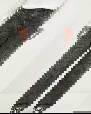 KSUBI jeans Maxx Stencil Stitch bărbați MPS25DJ011