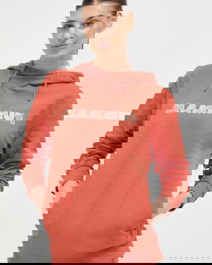 Mammut bluza ML Hoody Logo femei, culoarea roz, cu glugă, cu imprimeu