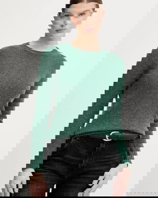 United Colors of Benetton pulover de lana culoarea gri, light