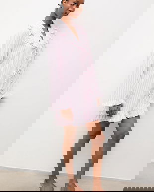 Answear.LAB camasa de noapte culoarea roz