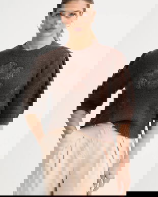 United Colors of Benetton pulover din amestec de lână culoarea verde, light, 18L4E10EV