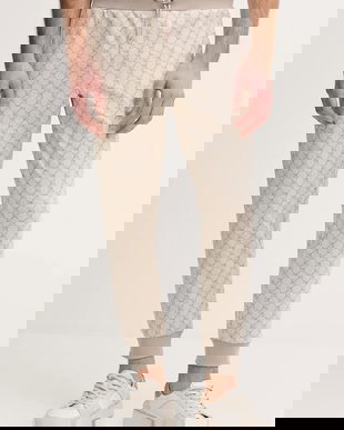 Joop! pantaloni de trening culoarea bej, 30100509