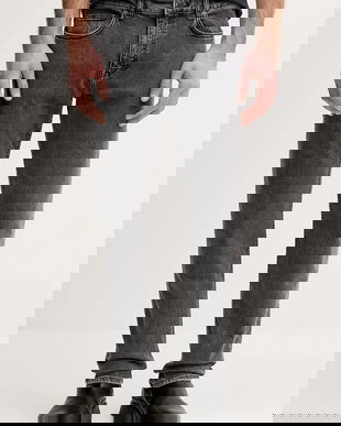 BOSS Orange jeans culoarea gri, 50553402