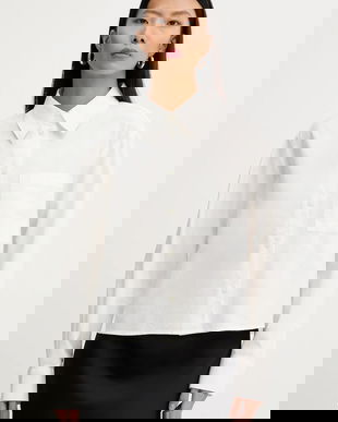 Marc O'Polo cămașă din bumbac culoarea bej, cu guler clasic, relaxed, 5000007466