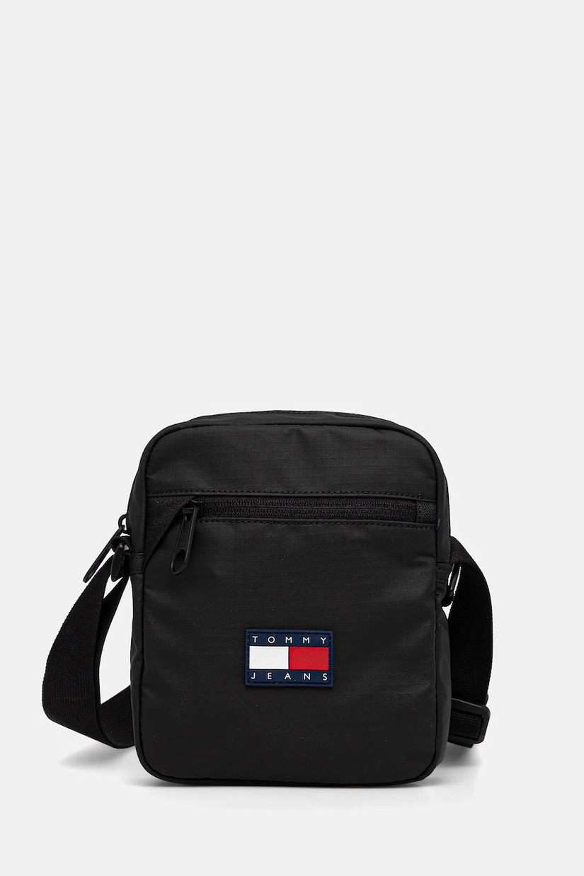 Tommy Jeans borsetă culoarea negru, AM0AM13881