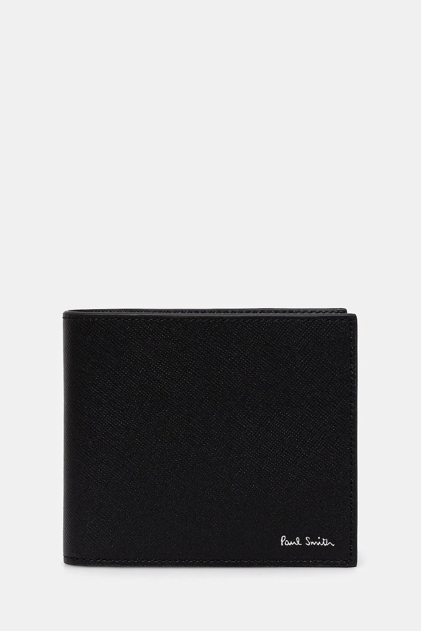 Paul Smith portofel de piele culoarea negru, M1A-4832-TGLECO