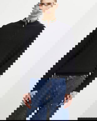 Paul Smith pulover de lână culoarea bleumarin, M1R-548Z-T02825