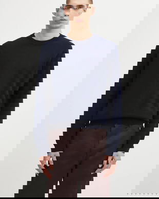 Paul Smith pulover de cașmir culoarea bleumarin, light, M1R-278Y-N02497