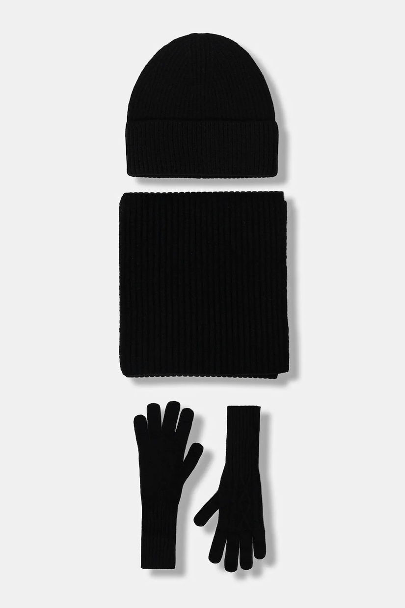 Answear.LAB compleu din lana culoarea negru