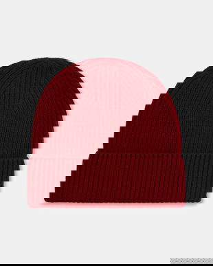 Answear.LAB caciula de lana culoarea bordo