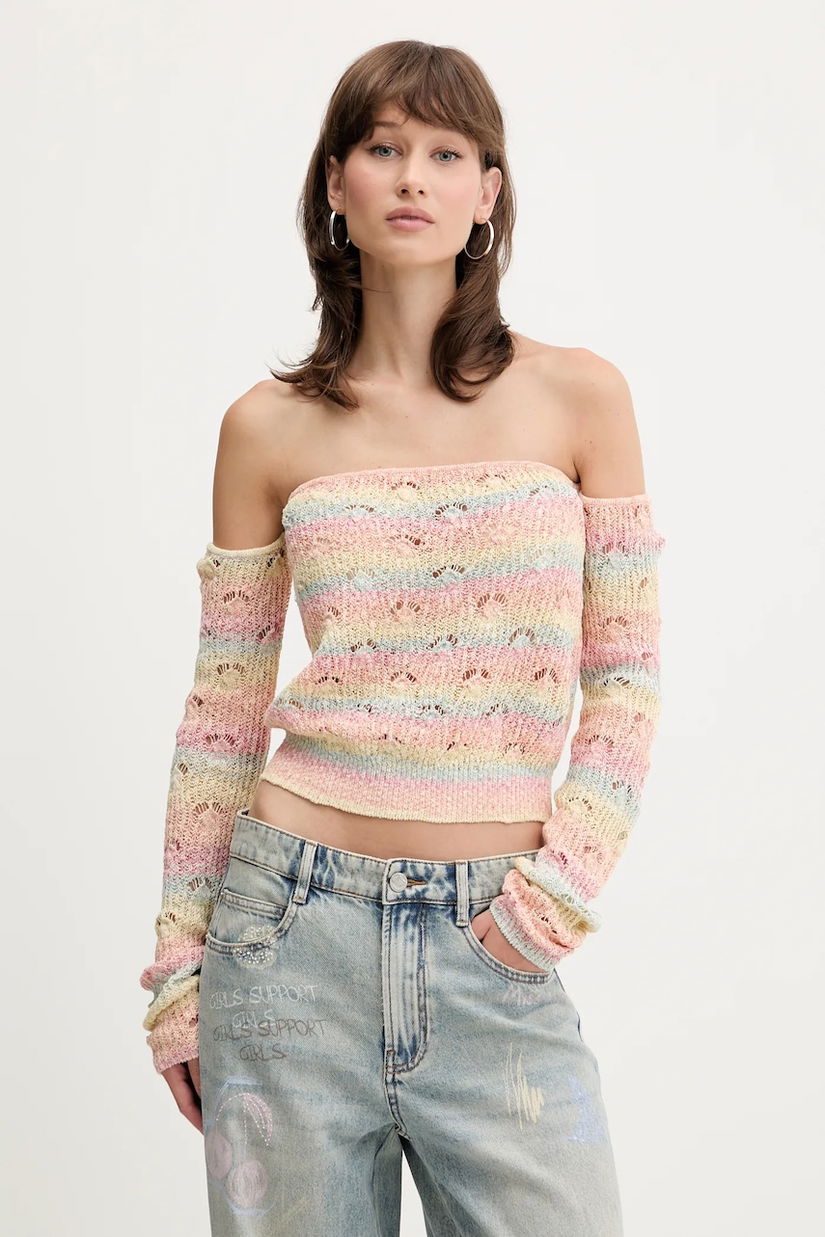 Miss Sixty pulover culoarea galben, light, 6S2RJ06700