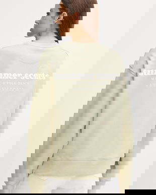 Marc O'Polo hanorac de bumbac culoarea verde, cu imprimeu, 5000006575