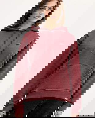 Dickies bluză CLANCY culoarea negru, cu glugă, uni, DK0A4Z2W