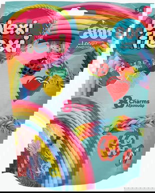 Set Plexi Flexi. 800 elastice din cauciuc si 8 accesorii. Verde