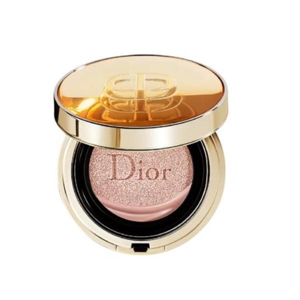 Fond de ten compact anti-&icirc;mbătr&acirc;nire Christian Dior Prestige Le Cushion Teint de Rose SPF 50, nuanța 012 Porcelain, 14 g