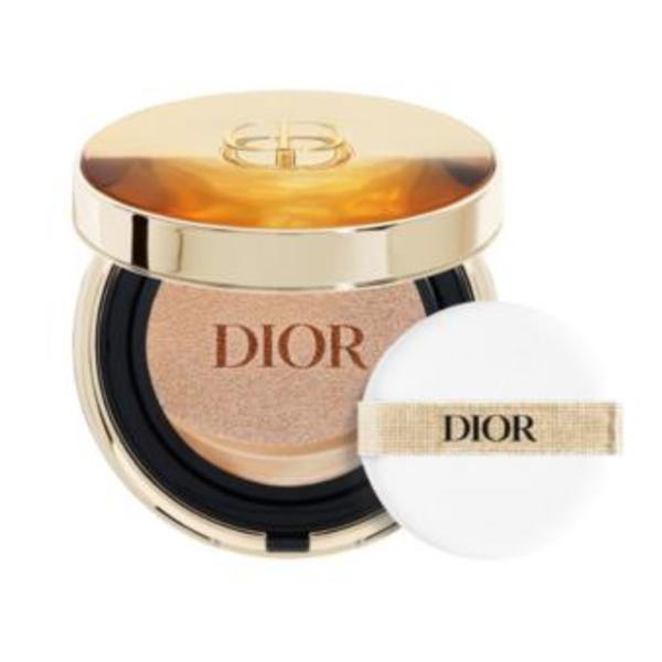 Fond de ten compact anti-&icirc;mbătr&acirc;nire Christian Dior Prestige Le Cushion Teint de Rose SPF 50, nuanța 012 Porcelain, 14 g