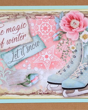 Felicitare: Vintage Christmas