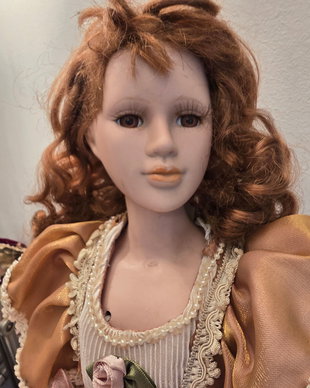 Păpușă de Colecție RARĂ, Lady Anastasia Porțelan