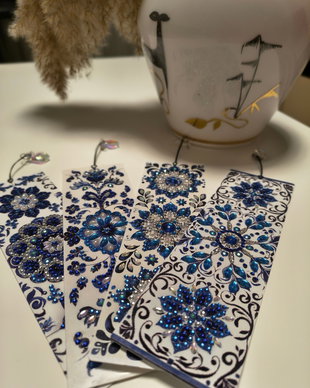 Semn carte Blue Harmony