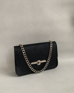 Geantă piele neagra
