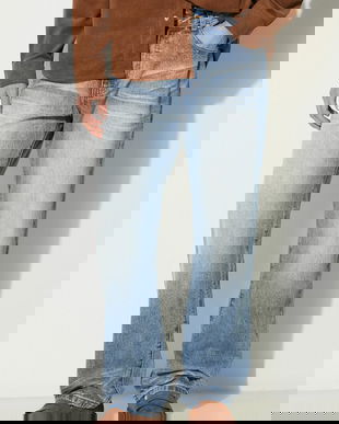 Billionaire Boys Club jeansi Astro Selvedge Denim Pants barbati B24216