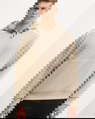 The North Face bluză culoarea verde, cu glugă, uni, NF0A8E7FCEL1