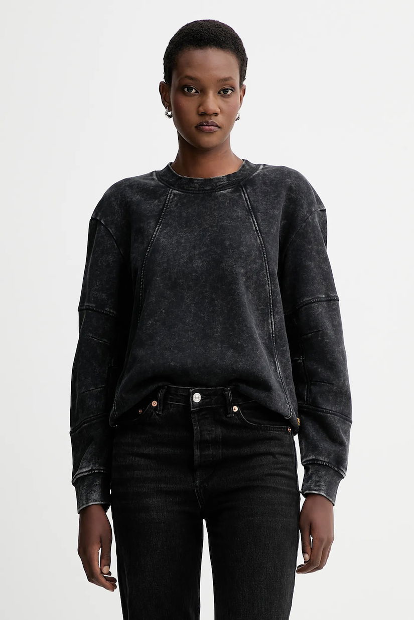 G-Star hanorac de bumbac culoarea gri, uni, D27167.D969