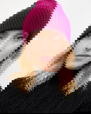 Answear.LAB caciula de lana culoarea violet