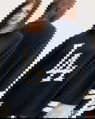 New Era pulover din amestec de lână