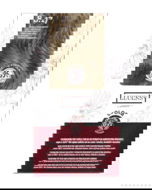 Vopsea de par fara amoniac Blond Deschis Rece 8.17 Lucens Umbria, 50 ml