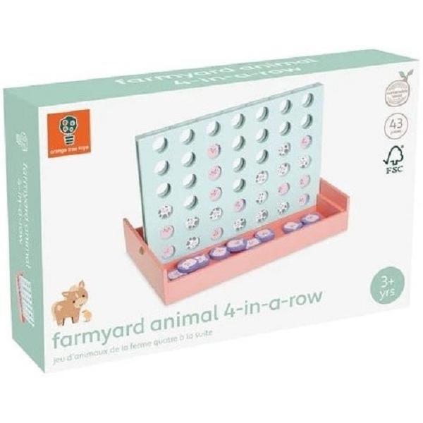 Joc din lemn. 4 in rand