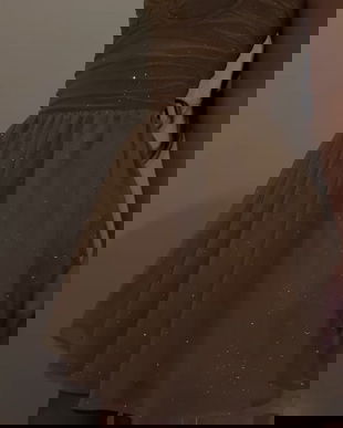 Rochie mini stralucitoare Babyboo