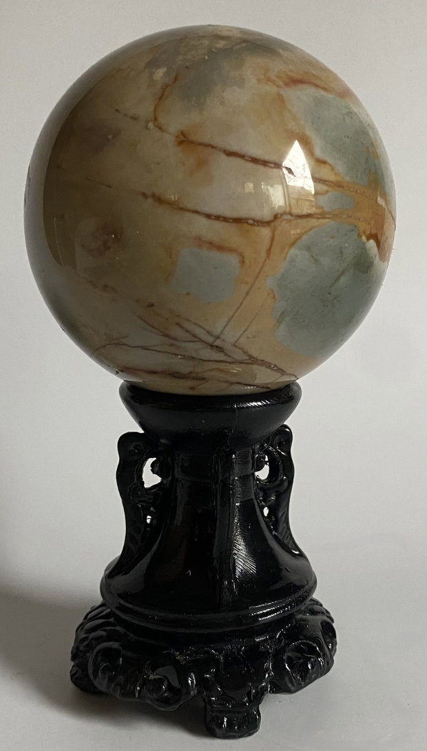 Jasp Policrom - Sfera piatra semipretioasa