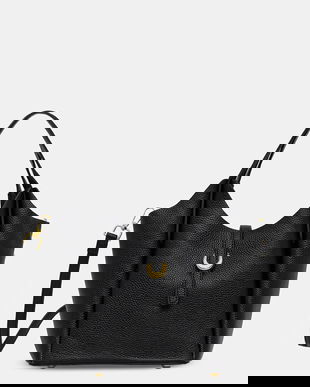 Answear.LAB poseta de piele culoarea negru