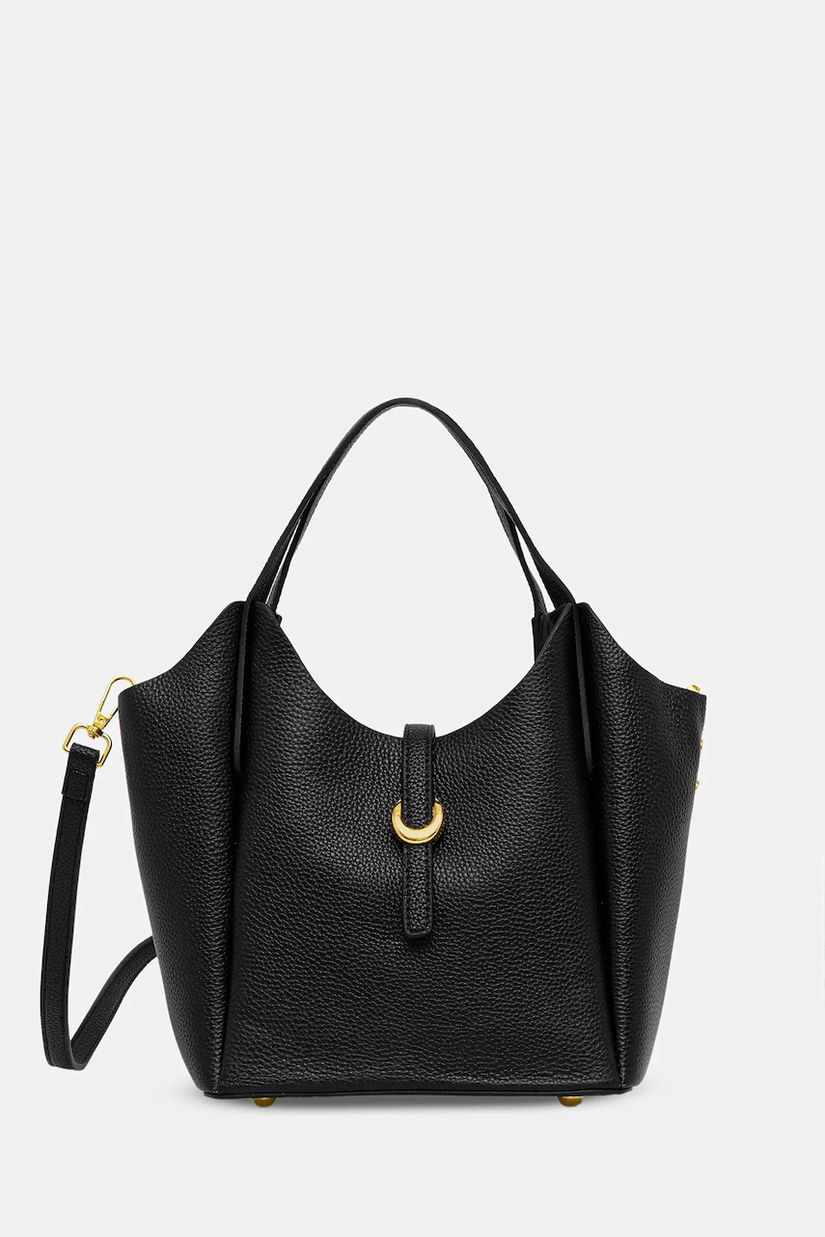 Answear.LAB poseta de piele culoarea negru