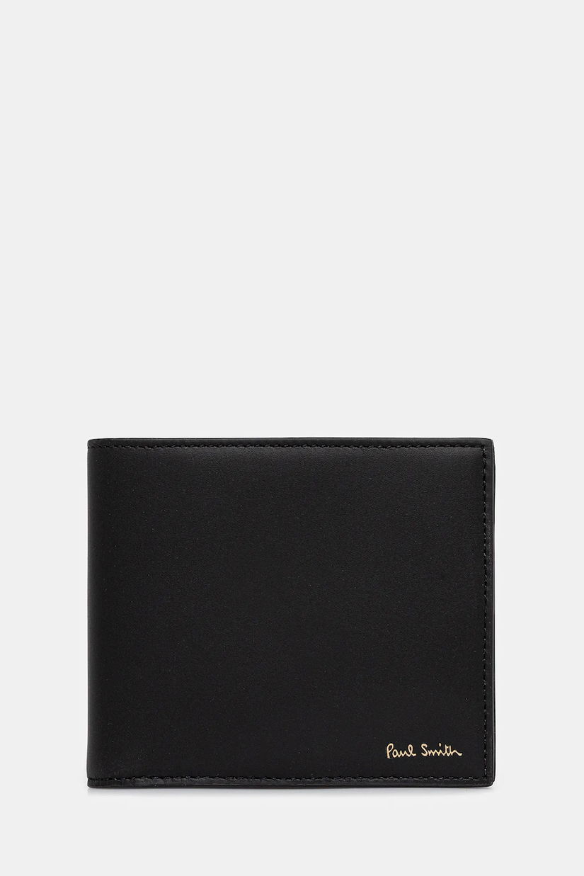 Paul Smith portofel de piele culoarea negru, M1A-4833-CMULTI