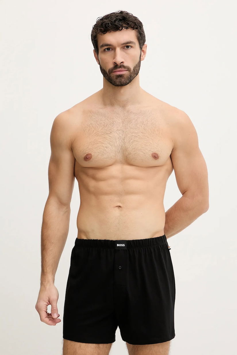 BOSS boxeri 2-pack culoarea negru, 50544380