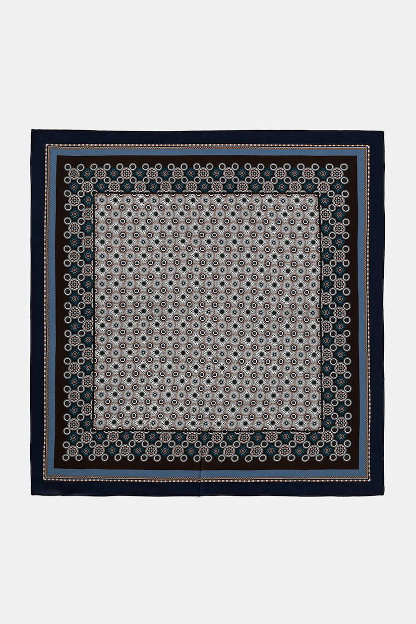 Answear.LAB esarfa de matase culoarea negru, modelator