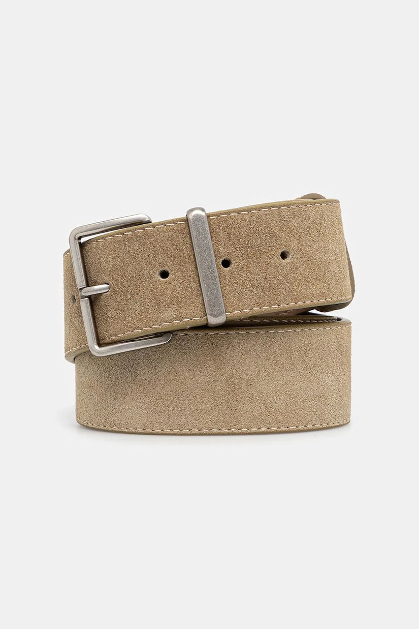 Answear.LAB curea din piele intoarsa culoarea verde